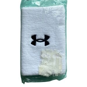 Under Armour Youth White Football Playmaker Wristband